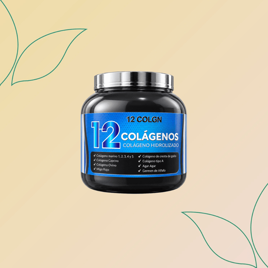 12 Colágenos Multitipo Hidrolizado - (1000 g)