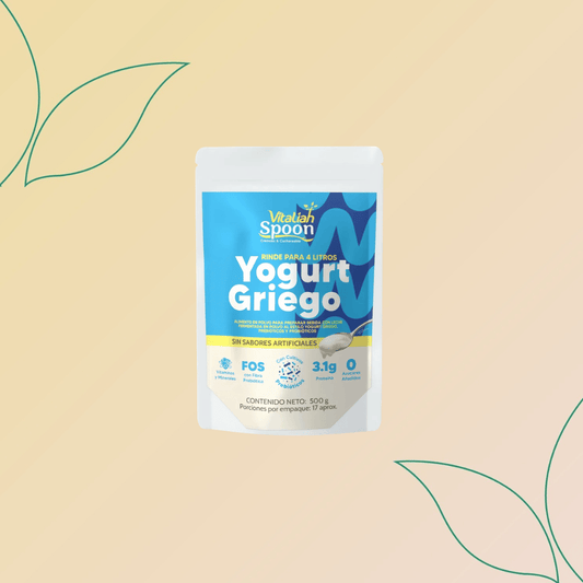 Vitaliah Spoon Collgenoh Yogurt Griego y Colágeno Hidrolizado 540g