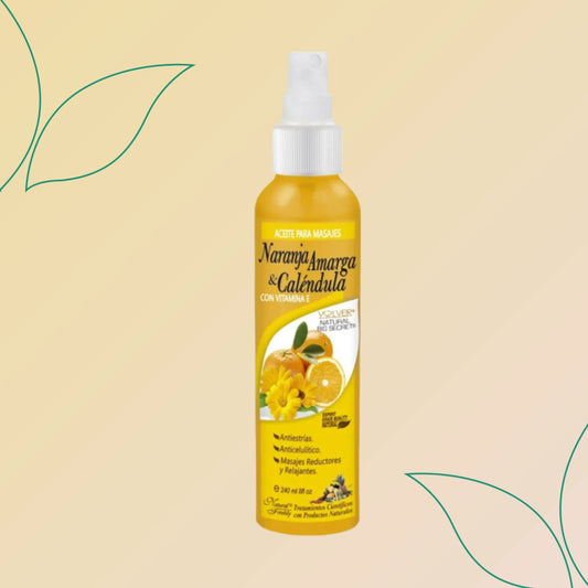 Aceite de Naranja amarga y Caléndula Natural Freshly