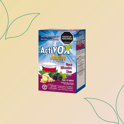 ActiVOX Jengibre con Limón y Mentol