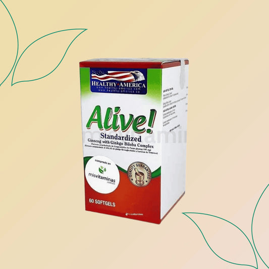 Alive™ Ginseng With Ginkgo Biloba Complex