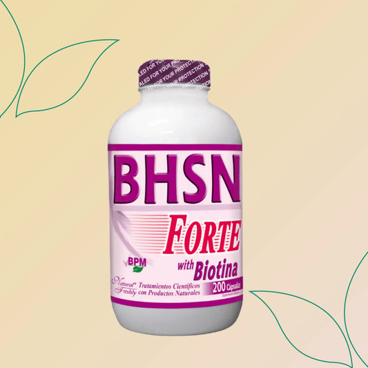 Bhsn body hair skin nails familiar fco200Cap forte - Natural freshly