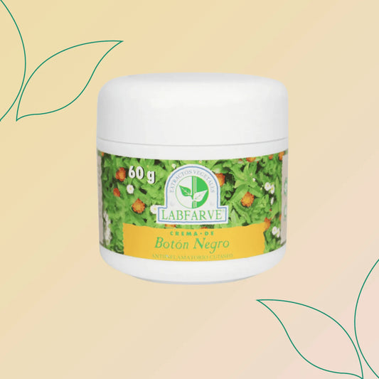 Botón negro crema - labfarve
