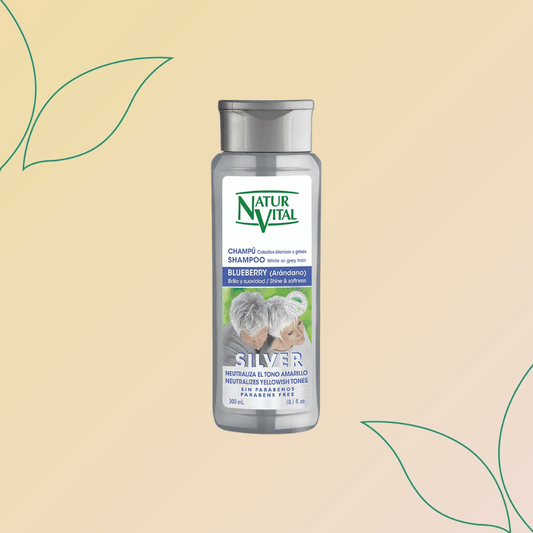 Shampoo Cabellos Blancos y Grises Silver 300ml