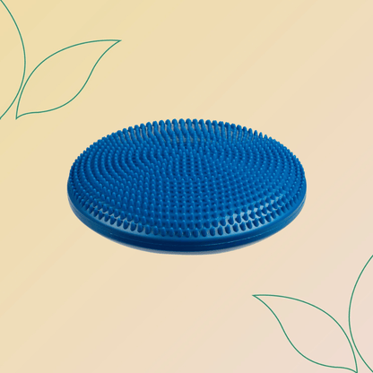 Cojín Inestable de Balance y Equilibrio Azul Sportfitness - (1 Unid)