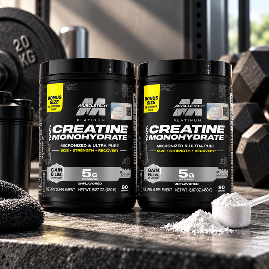 Dúo Pack Creatina Platinum MuscleTech