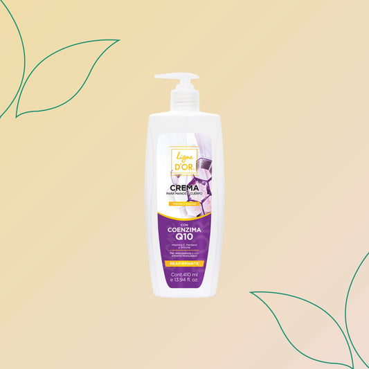 Crema Para Manos Y Cuerpo Con Coenzyma Q10 Y Vitamina E