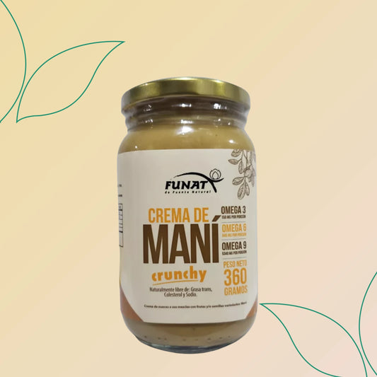Crema de maní natural Funat
