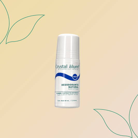 Desodorante Natural Crystal Alum Men - (80 ml)