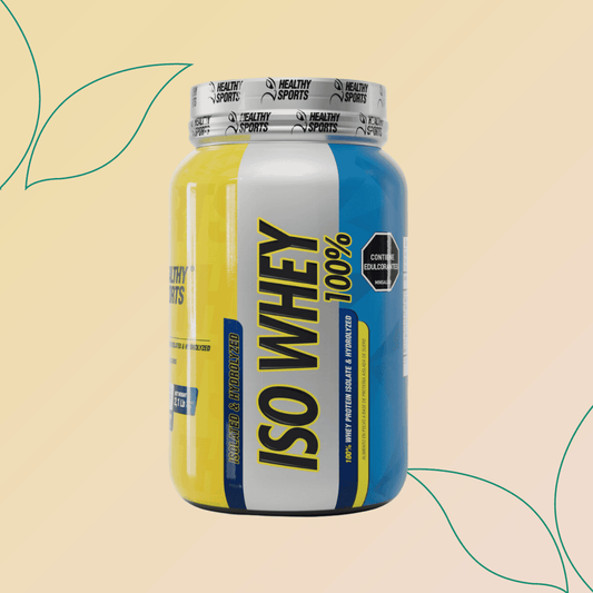 Iso Whey 100% Vanilla Flavor Healthy Sports