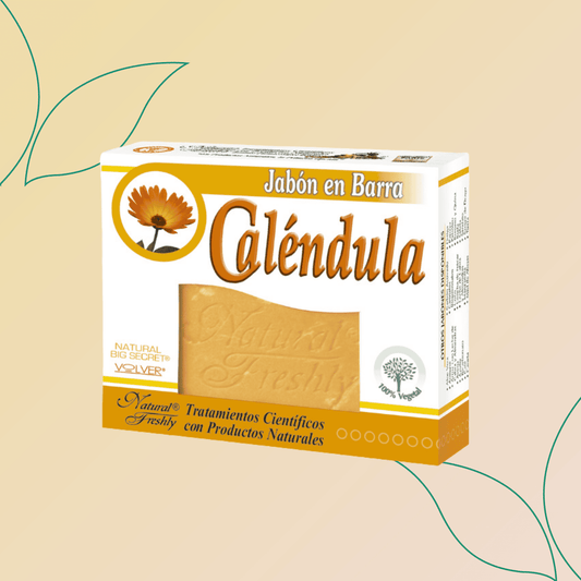 Jabón De Calendula Natural Freshly x90 Gr