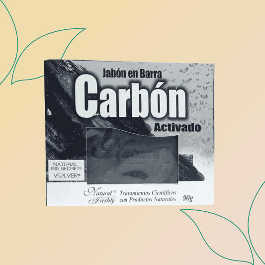 Jabon De Carbón Activado Natural Freshly x90 Gr