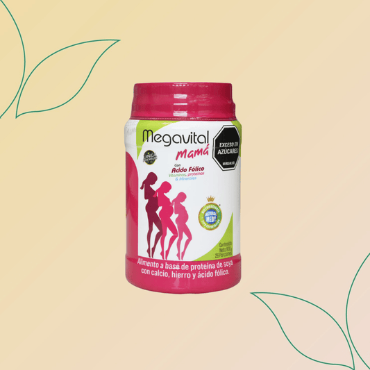 Megavital Mamá con Ácido Fólico Proteína de Soya 800g