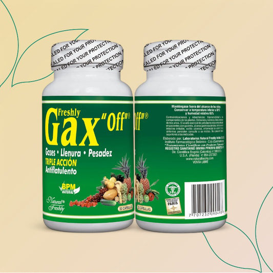 Gax Off Fco X 50 Cap 500Mg