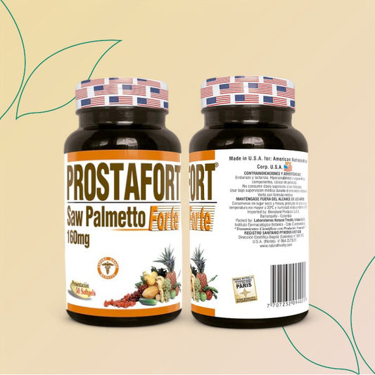 Prostafort Fortex160Mg Fco 50 Softgels Made In Usa
