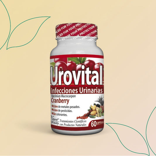 Urovital Infecciones Urinarias Fco X 60 Cap