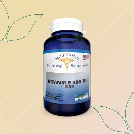 Vitamin E 400 Ui + Zinc