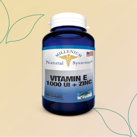 Vitamina E 1000Iu + Zinc