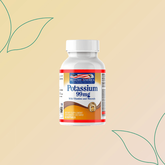 Potassium 99mg con Vitaminas and Minerales