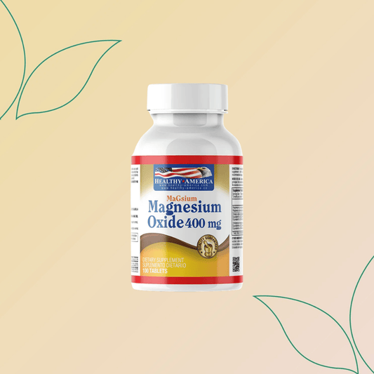 Magsium, Magnesium Oxide 400 mg