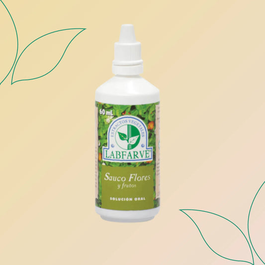Sauco flores y frutos solución oral - labfarve