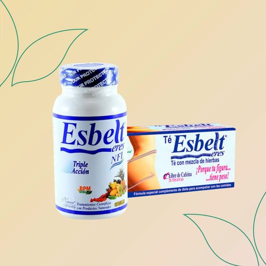 Té Verde Esbelt + Capsulas  Esbelt Natural Freshly