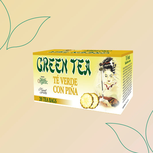 Té verde con piña Natural Freshly