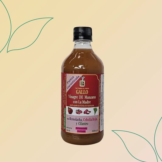 Vinagre De Manzana Con La Madre Con Remolacha, Cebolla Roja Y Cilantro Casa Vinagrera Ma. Josefa De Gallo
