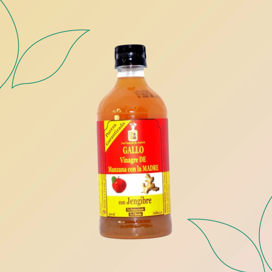 Vinagre De Manzana Con La Madre Con Jengibre Casa Vinagrera