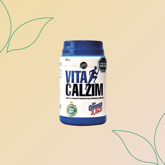 Vita Calzim Proteína de Soya con Omega 3-6-9 800g