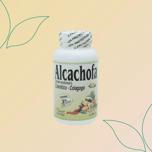 Alcachofa oferta fco X 50 Lleve 75 cap X 500Mg - labfarve