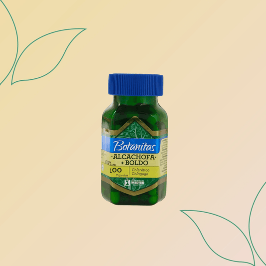 Alcachofa + Boldo Botanitas - (100 Cápsulas)