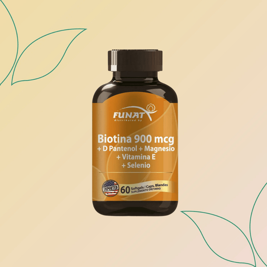 Biotina 900 mcg + D Pantenol
