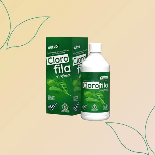 Jarabe Clorofila y Espinaca