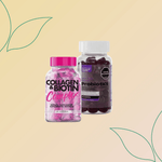 Combo Healthy America Collagen & Biotin Complex 60 Softgels + Probiotics 60 Gummies
