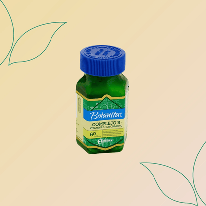 Complejo B Advanced con Vitamina C, Calcio y Zinc