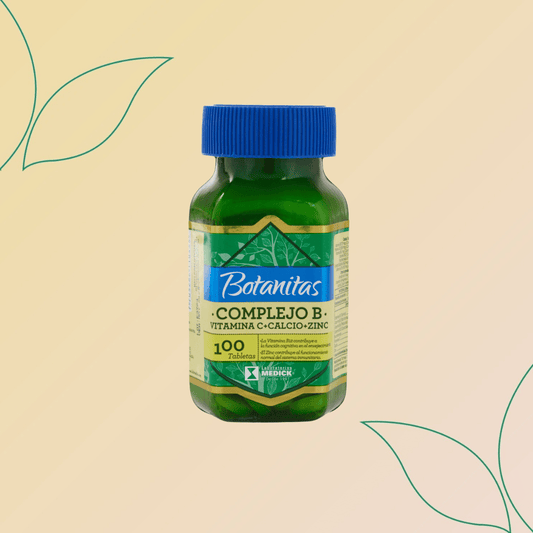 Complejo B Advanced con Vitamina C, Calcio y Zinc