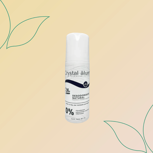 Desodorante Natural Crystal Alum Men Forte - (80 ml)