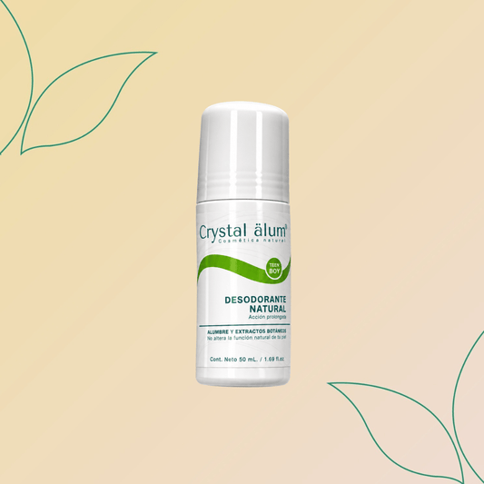 Desodorante Natural Crystal Alum Teen Boy - (50 ml)