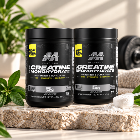 Dúo Pack Creatina MuscleTech Platinum