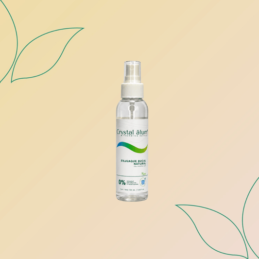 Enjuague Bucal Natural Crystal Alum - (120 ml)