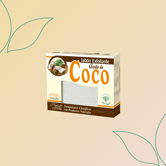 Jabón Exfoliante Aceite de Coco 90g