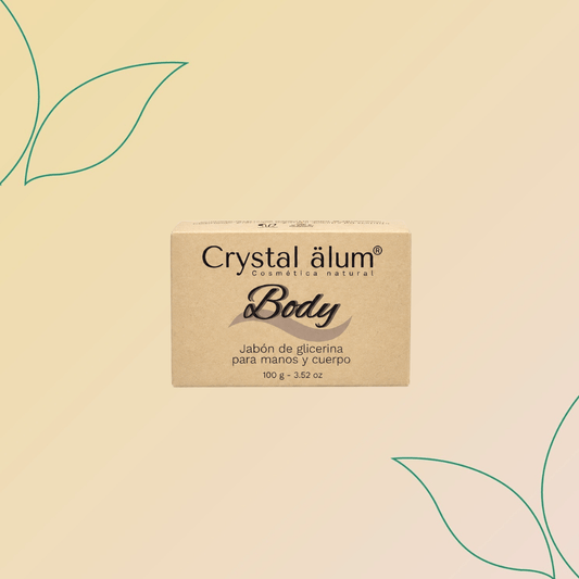 Jabón Body Humectante Crystal Alum - (100 g)