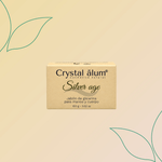 Jabón Silver Age Plata Coloidal Crystal Alum - (100 g)