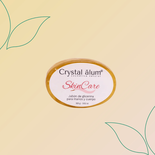 Jabón Skincare Facial Crystal Alum - (100 g)