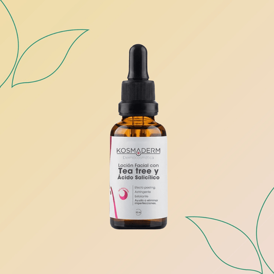 Loción Facial con Tea Tree y Ácido Salicílico