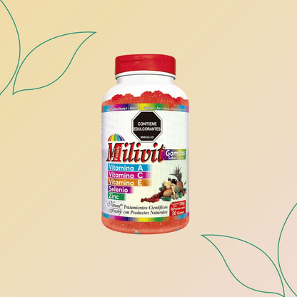 Milivit Multivitamínico A+C+E + Zinc + Selenio Sin Azúcar