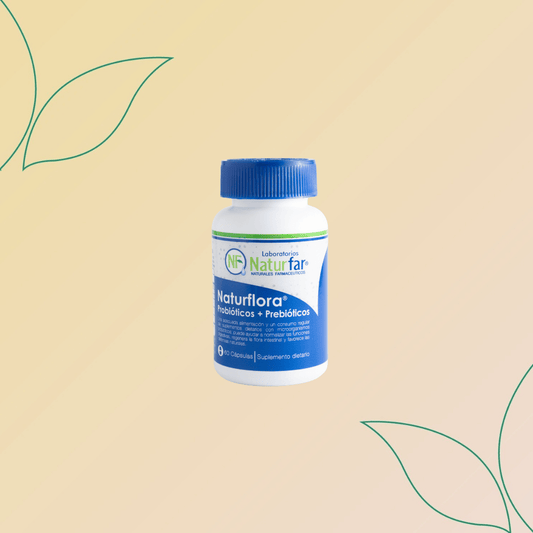 Naturflora Probióticos + Prebióticos 60 Cápsulas