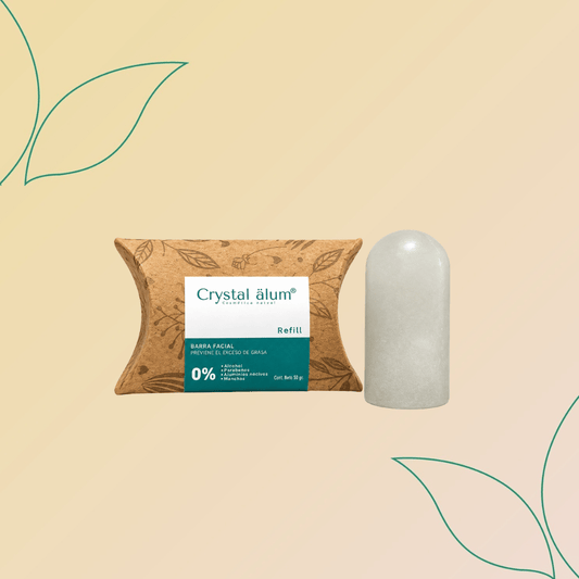 Refill Piedra Alum Tónico Facial Crystal Alum - (50 g)
