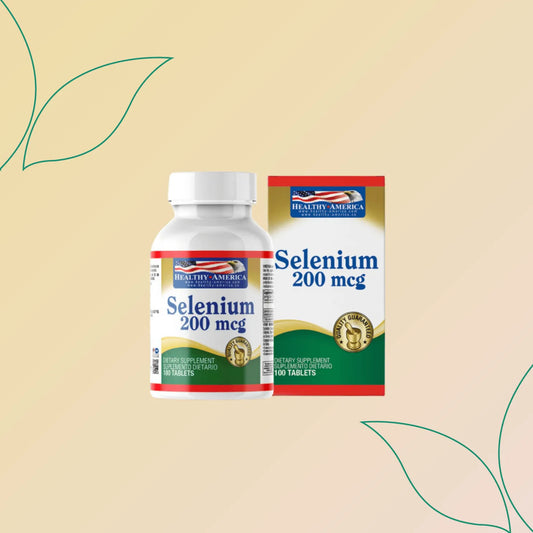 Selenium 200Mcg (Selenium Yeast) - Healthy america